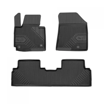   Prémiový 3D s vysokým okrajom Gumové autokoberce Kia Carens IV 2013-2019 minivan