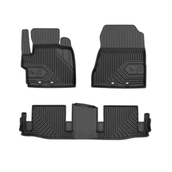   Prémiový 3D s vysokým okrajom Gumové autokoberce TOYOTA IQ 2008-2015 Hatchback