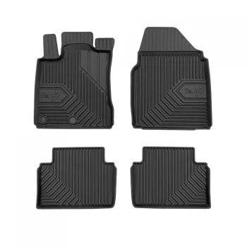   Prémiový 3D s vysokým okrajom Gumové autokoberce NISSAN Qashqai I 2006-2013 crossover, okrem Tekna