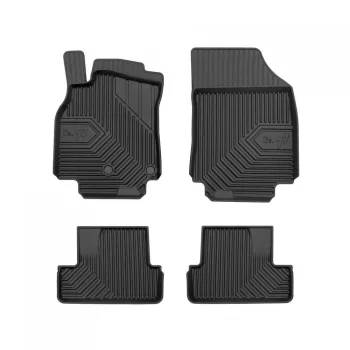   Prémiový 3D s vysokým okrajom Gumové autokoberce RENAULT Megane III 2008-2016 coupe