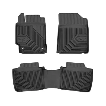   Prémiový 3D s vysokým okrajom Gumové autokoberce TOYOTA Camry VII sedan 2011-2017