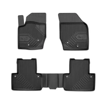   Prémiový 3D s vysokým okrajom Gumové autokoberce Volvo XC90 I SUV 2002-2016