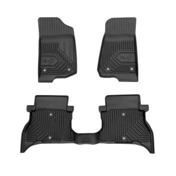   Prémiový 3D s vysokým okrajom Gumové autokoberce Jeep Wrangler 4xe SUV od 2021
