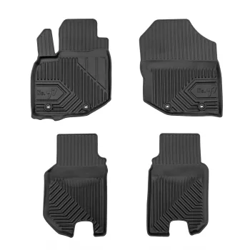   Prémiový 3D s vysokým okrajom Gumové autokoberce HONDA Jazz III 2008-2015 Hatchback