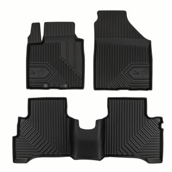   Prémiový 3D s vysokým okrajom Gumové autokoberce Suzuki Swift VII 2024 Hatchback