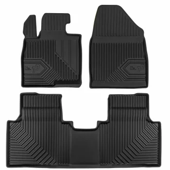   Prémiový 3D s vysokým okrajom Gumové autokoberce BAIC Beijing 7 2020 SUV