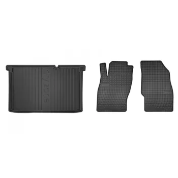   Prémiové gumové koberce a vaňa do kufra Opel Corsa D 3-dverový 2011-2014 (frogum_DZ400870_ET0692P_1)