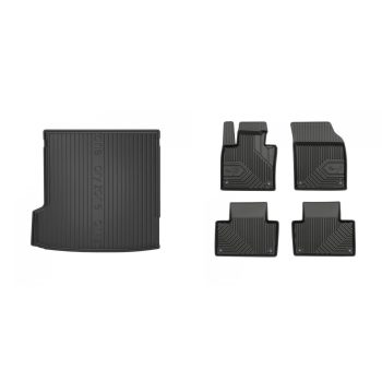   Prémiový gumové autokoberce a gumová vana do kufru Volvo XC90 5-dverový 2015- (frogum_DZ401136_77407831_1)