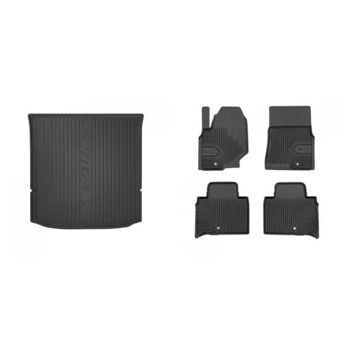 Prémiové gumové autokoberce a gumová vana do kufru Ssangyong Rexton 5-dverový 2017- (frogum_DZ401310_77408784_1)