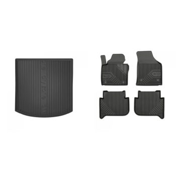   Prémiový gumové autokoberce a gumová vana do kufru VOLKSWAGEN Touran I. 5-dverový 2003-2010 (frogum_DZ403079_77407183_1)