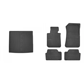   Prémiové gumové koberce a vaňa do kufra BMW X1 E84 5-dverový 2010-2016 (frogum_DZ403529_ET0662_1)