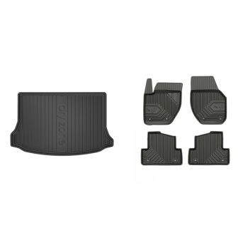   Prémiové gumové autokoberce a gumová vana do kufra Volvo V40 5-dverový 2012- (frogum_DZ403826_77409033_1)