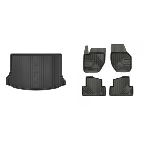 Prémiové gumové autokoberce a gumová vana do kufra Volvo V40 5-dverový 2012- (frogum_DZ403826_77409033_1)