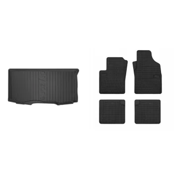   Prémiové gumové koberce a vaňa do kufra Fiat Panda II. 5-dverový 2003-2012 (frogum_DZ405080_ET0307_1)