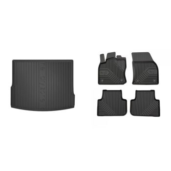   Prémiový gumové autokoberce a gumová vana do kufru VOLKSWAGEN Tiguan II. 5-dverový 2015- (frogum_DZ405356_77407343_1)