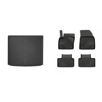   Prémiový gumové autokoberce a gumová vana do kufru Volvo XC40 5-dverový 2018-2022 (frogum_DZ405479_77407879_1)