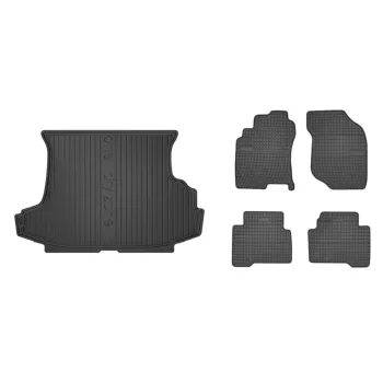   Prémiové gumové koberce a vaňa do kufra Nissan X-trail T30 5-dverový 2001-2007 (frogum_DZ405875_ET542810_1)