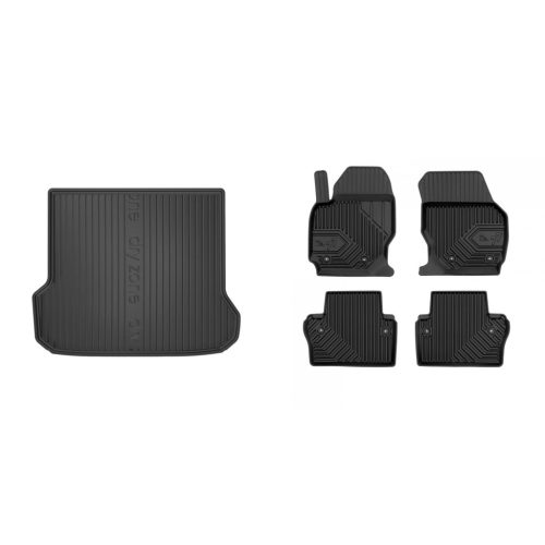 Prémiové gumové autokoberce a gumová vana do kufra Volvo V70 5-dverový 2007-2016 (frogum_DZ406049_77407855_1)