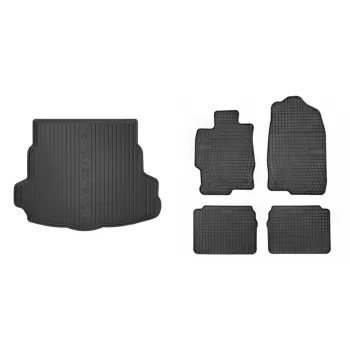   Prémiové gumové koberce a vaňa do kufra Mazda 6 Hatchback 5-dverový 2008-2013 (frogum_DZ406100_ET0860_1)