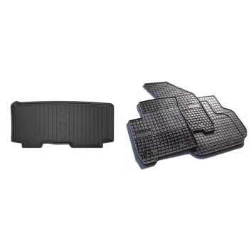   Prémiové gumové koberce a vaňa do kufra Renault Modus 5-dverový 2004-2012 (frogum_DZ406117_ET402607_1)