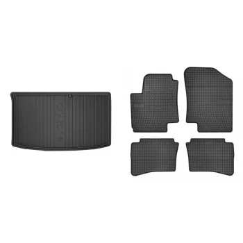   Prémiové gumové koberce a vaňa do kufra Hyundai i20 5-dverový 2008-2014 (frogum_DZ406384_ET0424_1)
