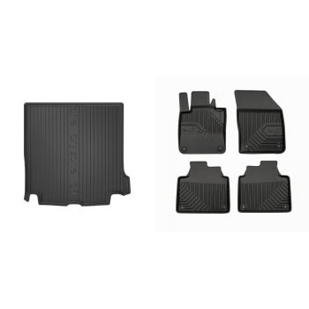   Prémiové gumové autokoberce a gumová vana do kufra Volvo V90 5-dverový 2016- (frogum_DZ406483_77408081_1)