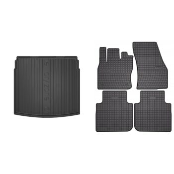   Prémiový gumové autokoberce a gumová vana do kufru VOLKSWAGEN Tiguan All-Space 5-dverový 2015- (frogum_DZ414921_ET445543_1)