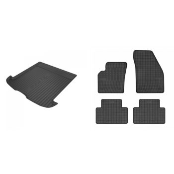   Prémiové gumové autokoberce a gumová vana do kufra Volvo V50 5-dverový 2004-2012 (frogum_DZ548324_ET0940_1)