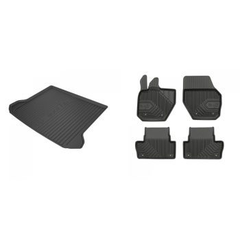   Prémiový gumové autokoberce a gumová vana do kufru Volvo XC60 5-dverový 2008-2017 (frogum_DZ548874_77408517_1)