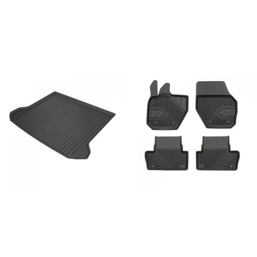 Prémiový gumové autokoberce a gumová vana do kufru Volvo XC60 5-dverový 2008-2017 (frogum_DZ548874_77408517_1)