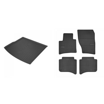   Prémiový gumové autokoberce a gumová vana do kufru VOLKSWAGEN Touareg II. 5-dverový 2010-2014 (frogum_DZ549284_ET0407_1)