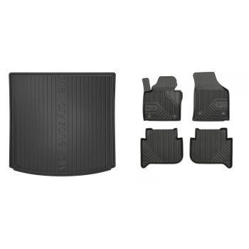   Prémiový gumové autokoberce a gumová vana do kufru VOLKSWAGEN Touran I. 5-dverový 2003-2010 (frogum_DZ802705_77407183_1)