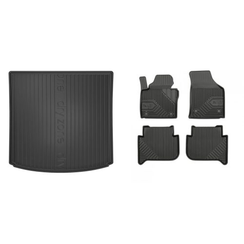 Prémiový gumové autokoberce a gumová vana do kufru VOLKSWAGEN Touran I. 5-dverový 2003-2010 (frogum_DZ802705_77407183_1)