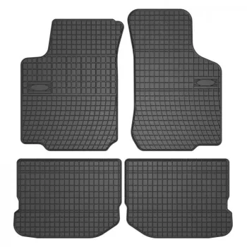  Spevnená pätová zóna Gumové autokoberce Seat Leon I Toledo II 1999-2004 SKODA Octavia I 1997-2010 VOLKSWAGEN Bora Golf IV