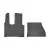 Spevnená pätová zóna Gumové autokoberce MERCEDES Actros Mp2 2003-2008/Mp3 2008-2012 (78MPII)