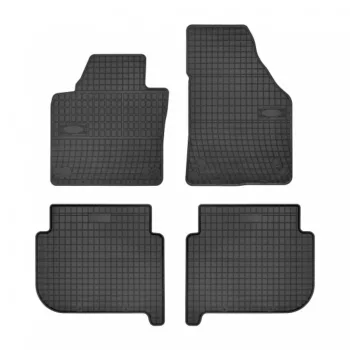   Spevnená pätová zóna Gumové autokoberce VOLKSWAGEN Touran I 2003-2010 (395)
