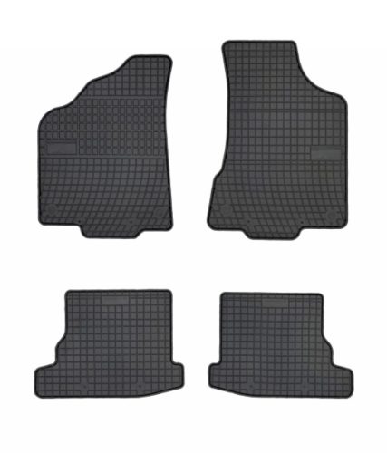 Spevnená pätová zóna Gumové autokoberce VOLKSWAGEN Polo III 1999-2001 Seat Ibiza 35 dverový 1999-2001 Seat Cordoba Vario 5