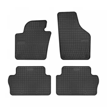   Spevnená pätová zóna Gumové autokoberce Seat Alhambra II 5 osobový 2010-/VOLKSWAGEN Sharan II 5 osobový 2010- (405)