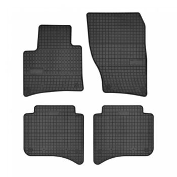   Spevnená pätová zóna Gumové autokoberce PORSCHE Cayenne II 2010-/VOLKSWAGEN Touareg II 2010- (407)