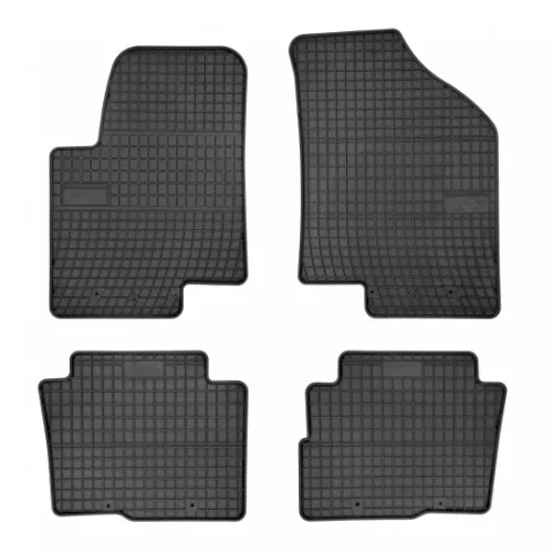 Spevnená pätová zóna Gumové autokoberce Kia Soul 2009-2013 (429)