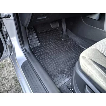   Spevnená pätová zóna Gumové autokoberce Kia Ceed II 2012- KIA Pro Ceed 3/5-dverový skosený zadný 2012- (430C)