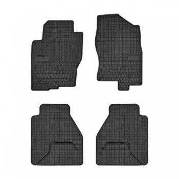   Spevnená pätová zóna Gumové autokoberce NISSAN Navara/Pathfinder 2010- (454)