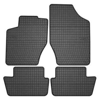   Spevnená pätová zóna presne padnúci Gumové autokoberce PEUGEOT 307 fits all 2001-2008