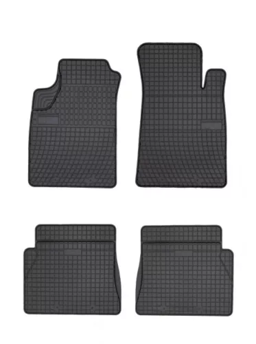 Gumové koberce so spevnenými rohmi RENAULT Kangoo I 5-miestny 1998-2008 (649)