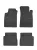 Gumové koberce so spevnenými rohmi RENAULT Kangoo I 5-miestny 1998-2008 (649)