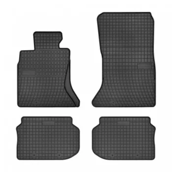   Spevnená pätová zóna Gumové autokoberce Bmw 5 GT F07 2008-/Bmw F10/F11 seria 5 2010-2014 (669)