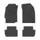 Spevnená pätová zóna Gumové autokoberce Chevrolet Spark M300 2009-2015 (698)