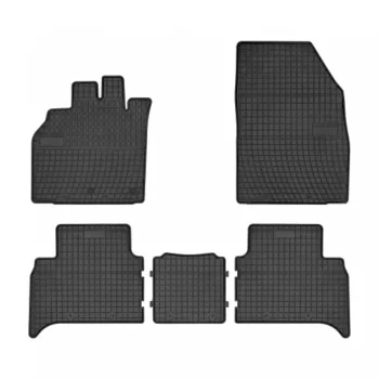   Spevnená pätová zóna Gumové autokoberce RENAULT Scenic II 2003-2009/Scenic III 2009-/Scenic III Grand 2009- (754)