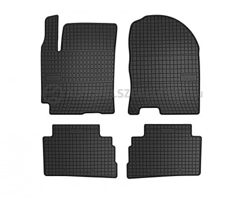 Spevnená pätová zóna Gumové autokoberce garnitúra HYUNDAI Kona 2017- (401990)