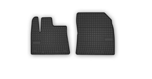 Spevnená pätová zóna predný Gumové autokoberce OPEL Combo E 2 osoby 2018- Peugeot Rifter Van 2018- (402515)